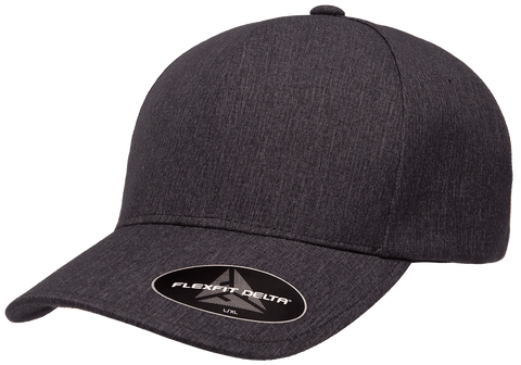 FLEXFIT DELTA® CAP CARBON CHARCOAL