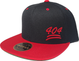 404 Snapback 100 Emoji Inspired Black Red