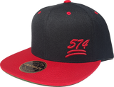 574 Snapback 100 Emoji Inspired Black Red