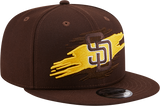 San Diego Padres New Era 9Fifty Logo Tear Snapback