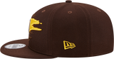 San Diego Padres New Era 9Fifty Logo Tear Snapback