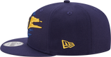 Milwaukee Brewers New Era 9Fifty Logo Tear Snapback