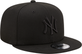 New York Yankees New Era 9Fifty Snapback Black Tonal