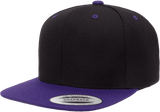 Classics Blank Snapback Cap Black/Purple