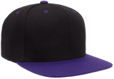 Classics Blank Snapback Cap Black/Purple