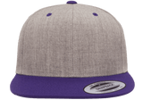 Classics Blank Snapback Cap Heather/Purple