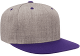 Classics Blank Snapback Cap Heather/Purple