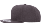 Classics Blank Snapback Cap Dark Heather