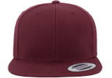 Classics Blank Snapback Cap Maroon