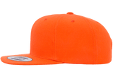 Classics Blank Snapback Cap Orange