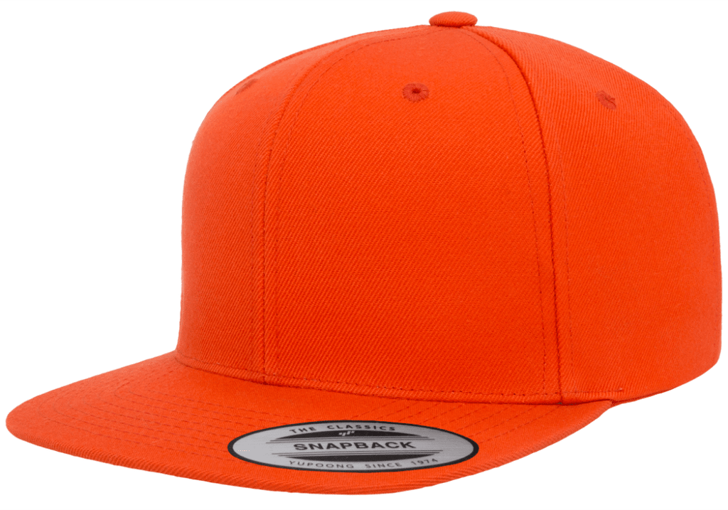 Classics Blank Snapback Cap Orange – More Than Just Caps Clubhouse