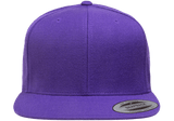 Classics Blank Snapback Cap Purple
