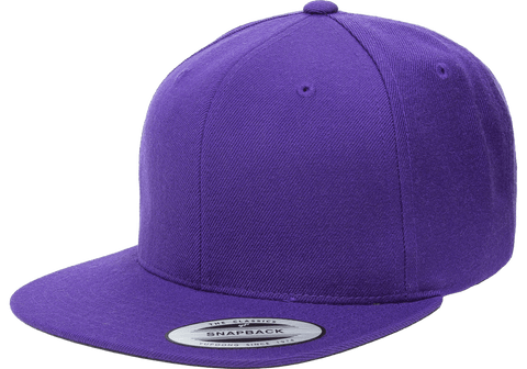 Classics Blank Snapback Cap Purple