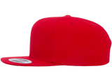 Classics Blank Snapback Cap Red