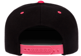 Classics Blank Snapback Cap Black/Neon Pink