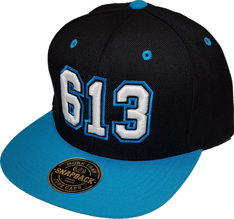 613 Ottawa Snapback Represent Black-Blue