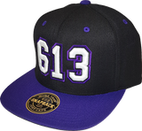 613 Ottawa Snapback Represent Black-Purple