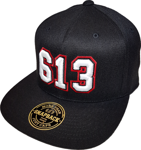 613 Ottawa Represent Snapback Black