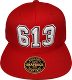 Ottawa Cap Represent Snapback 613 Red