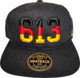 Germany Snapback Cap 613 Black