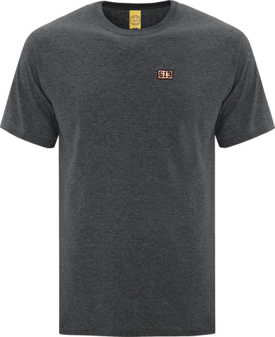 Six One 3 Pure Patch T-Shirt Dark Heather Grey II