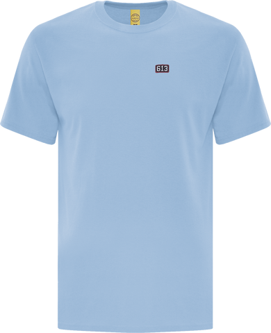 Six One 3 Pure Patch T-Shirt Powder Blue