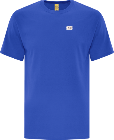 Six One 3 Pure Patch T-Shirt Royal Blue