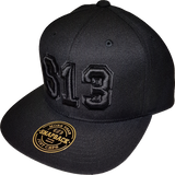 613 Ottawa Represent Snapback Blackout