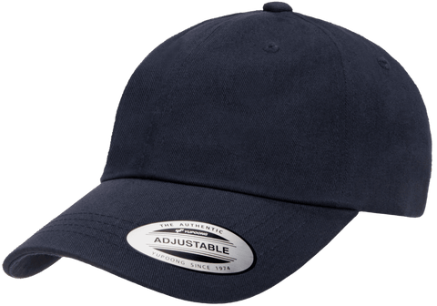 YP Classics Adjustable Dad Cap Navy Blue
