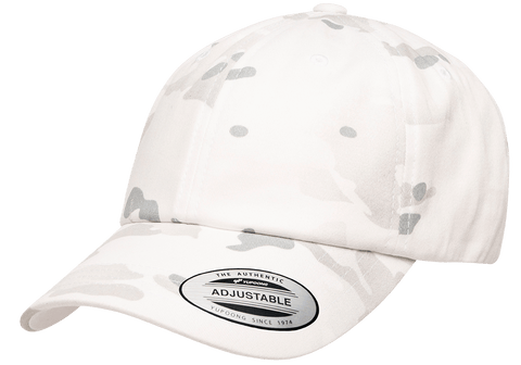 YP Classics Adjustable Dad Cap Multi Camo Alpine