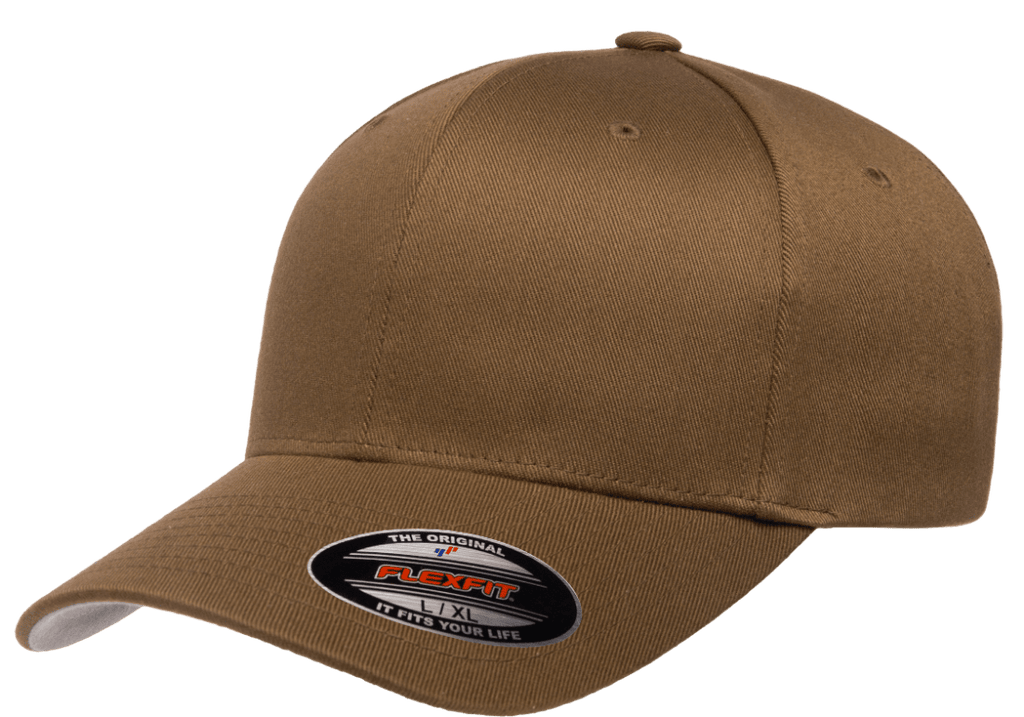 FLEXFIT® Wooly Combed Cap Coyote Than More Just – Clubhouse Caps Brown