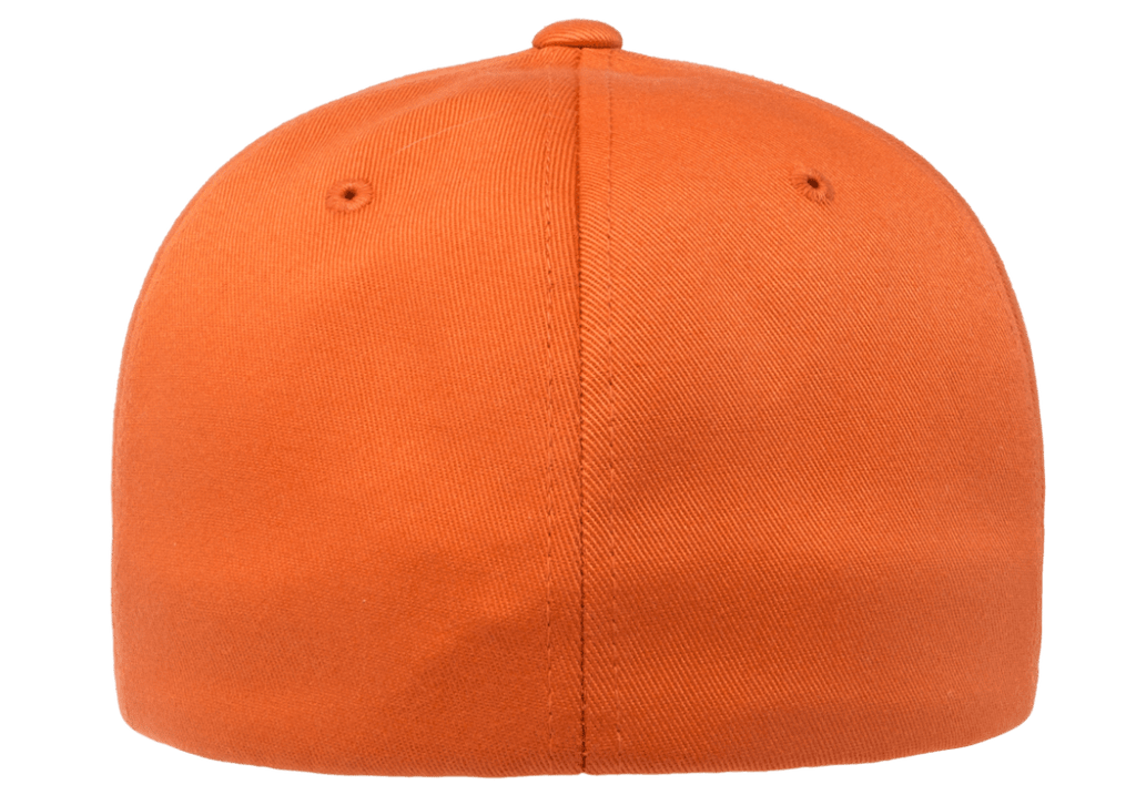 FLEXFIT® Wooly Combed Cap Just Than Clubhouse More Caps – Orange