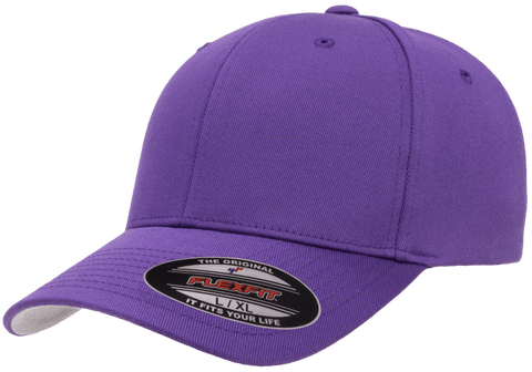 FLEXFIT® Wooly Combed Cap Purple