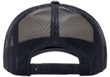 YP CLASSICS® Curved Visor Foam Trucker Cap White/Navy