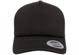 YP CLASSICS® Curved Visor Foam Trucker Cap Black