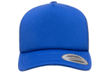 YP CLASSICS® Curved Visor Foam Trucker Cap Royal