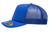 YP CLASSICS® Curved Visor Foam Trucker Cap Royal