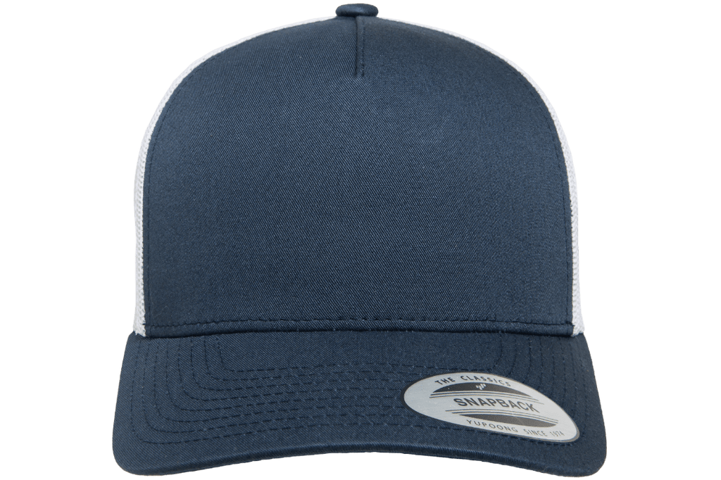 YP CLASSICS® 5-Panel Retro Trucker Cap Navy/White – More Than Just Caps  Clubhouse