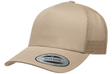 YP CLASSICS® 5-Panel Retro Trucker Cap Khaki