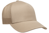 YP CLASSICS® 5-Panel Retro Trucker Cap Khaki