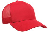 YP CLASSICS® 5-Panel Retro Trucker Cap Red