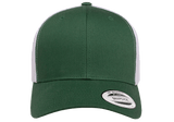 YP Classics Mesh Back Trucker Cap Evergreen White