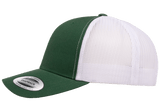 YP Classics Mesh Back Trucker Cap Evergreen White