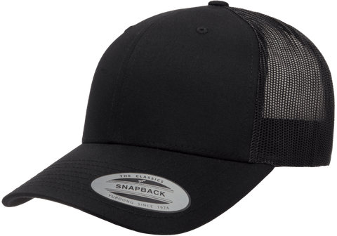 YP Classics Mesh Back Trucker Cap Black