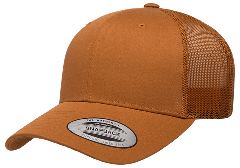 YP Classics Mesh Back Trucker Cap Caramel