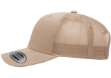 YP Classics Mesh Back Trucker Cap Khaki