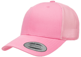 YP Classics Mesh Back Trucker Cap Pink