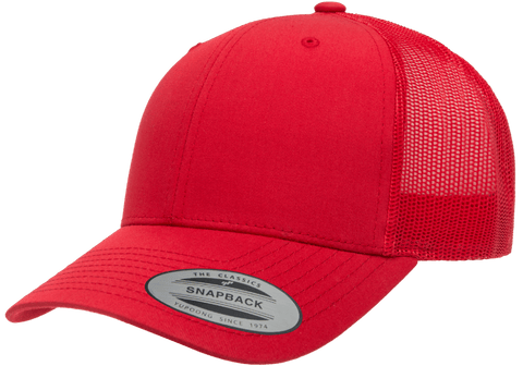 YP Classics Mesh Back Trucker Cap Red