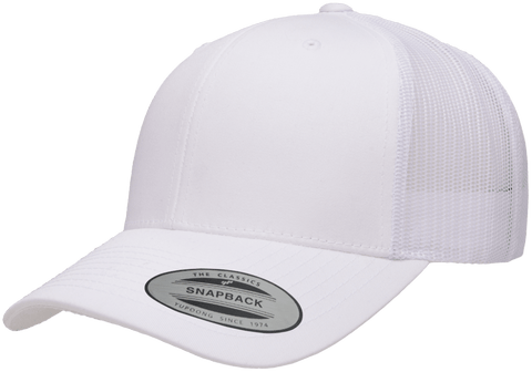 YP Classics Mesh Back Trucker Cap White