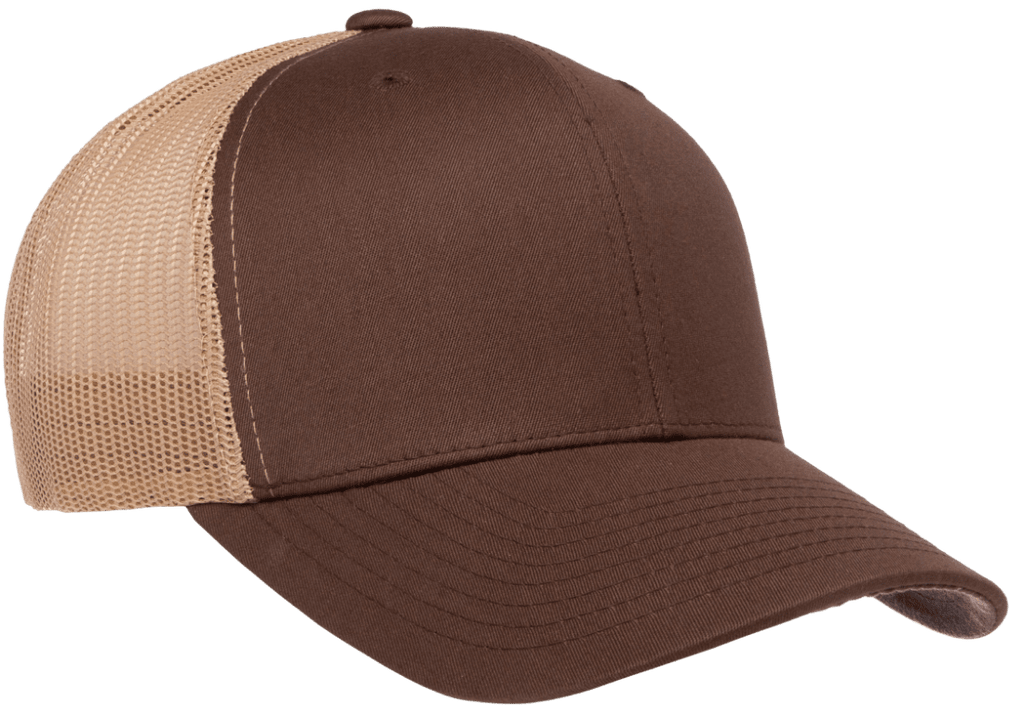 Khaki Caps Than YP Trucker More Back Cap – Classics Brown Just Clubhouse Mesh